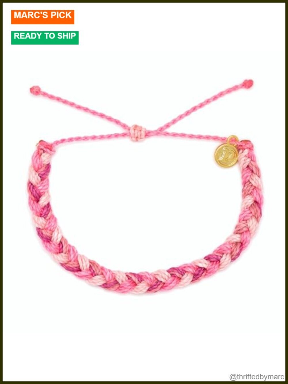 Handmade Braided Strand Bracelet Adjustable Waterproof Stackable Jewelry